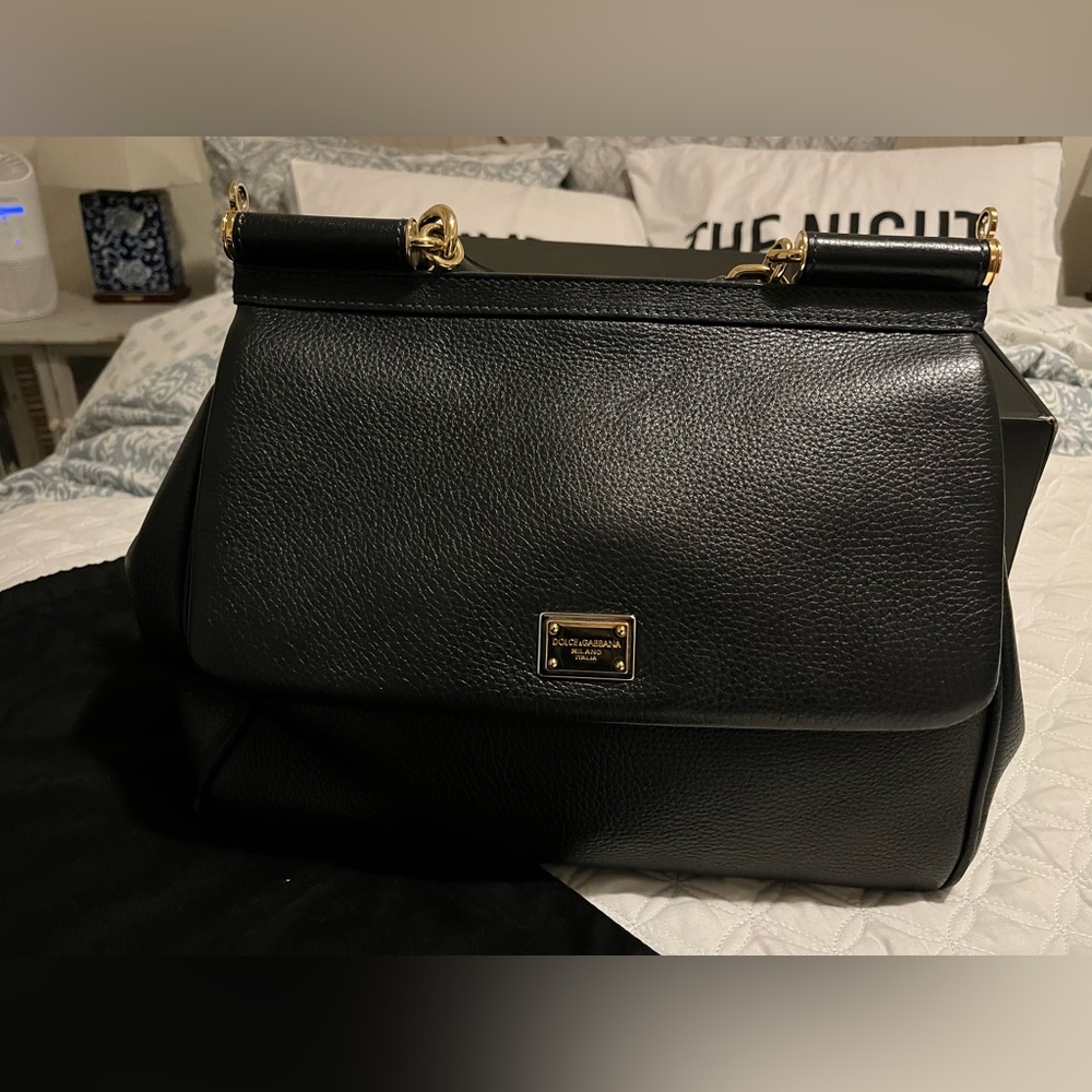 Dolce & Gabbana - Sicily leather handbag - Picture 3 of 16